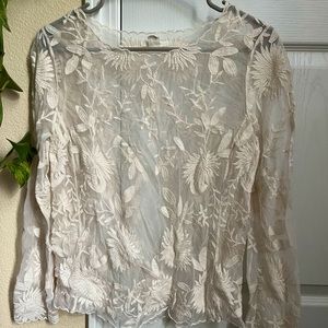 F21 lace longsleeve